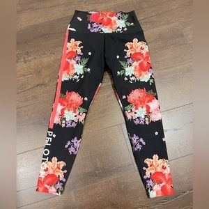 Peloton floral leggings